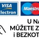 Nově platby kartou